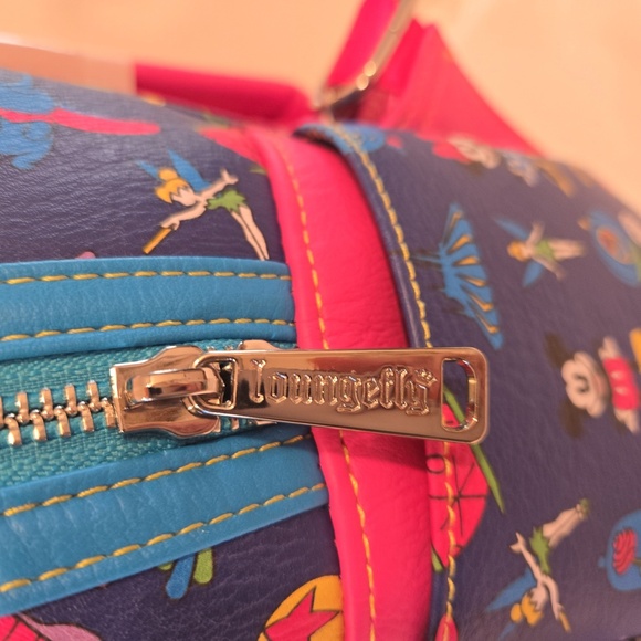 NWT 2024 Disney × Loungefly Mickey Minnie Figment 4 Parks Backpack - Picture 6 of 12